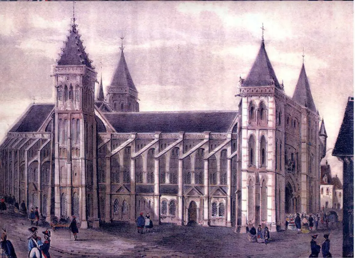 L'abbaye de Saint-Martin de Tours