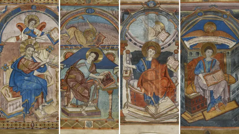 Les Évangiles de Saint-Médard de Soissons : Histoire, Art et Enluminure